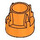 LEGO Orange Extension for Transmission Driving Bague (32187)