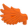 LEGO Orange Feathered Wing (11100)