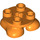 LEGO Arancione Feet 2 x 2 (66858)