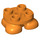LEGO Oranje Feet 2 x 2 (66858)