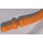 LEGO Orange Flexibel Gerippt Schlauch (19 Bolzen Lange) mit 8 mm ends (14925 / 57539)