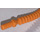 LEGO Orange Flexible Ribbed Hose (19 Studs Long) with 8 mm ends (14925 / 57539)