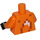 LEGO Orange Fox Kostym Minifigur Kropp (973 / 76382)