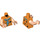 LEGO Orange Fred Flintstone Minifig Torso (973 / 76382)