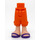 LEGO Orange Friends Long Shorts with Purple Sandals (2246)