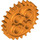 LEGO Orange Ausrüstung mit 24 Zähne (3648 / 24505)