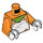 LEGO Orange Goofy Minifig Torso (973 / 76382)