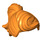 LEGO Orange Haar mit Curls und Pferdeschwanz (13785 / 86220)