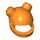 LEGO Orange Helm mit Angled Horn Löcher (82252)