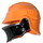 LEGO Orange Helmet with Black Visor (Fennec Shand) (78757)