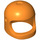 LEGO Orange Helm mit Dick Chin Strap (50665)