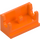 LEGO Orange Hinge 1 x 2 Base (3937)