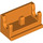 LEGO Orange Charnière 1 x 2 Base (3937)