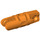 LEGO Orange Charnière Cylindre 1 x 3 Verrouillage avec 1 Stub et 2 Stubs sur Ends (avec trou) (30554 / 54662)