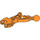 LEGO Orange Jambe/Bras avec Balle et Joint (87796)