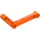 레고 주황색 Link 1 x 9 굽은 ~와 함께 삼 구멍 (28978 / 64451)
