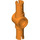 LEGO Orange Long Pin with Center Hole (44874 / 87082)