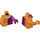 LEGO Orange Metamorpho Minifig Torso (973 / 76382)
