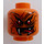 LEGO Arancione Minifigure Testa Alieno (Perno solido incassato) (3626)