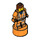 LEGO Oranje Minifig Statuette met Emmet (12685 / 57692)