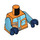 LEGO Orange Minifigur Torso (973 / 76382)