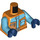 LEGO Orange Minifig Torse (973 / 76382)