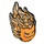 LEGO Orange Minifigure Head (26990 / 34000)