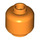 LEGO Orange Minifigure Head (Recessed Solid Stud) (3274 / 3626)