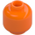 LEGO Orange Minifigur Kopf (Sicherheitsnoppe) (3626 / 88475)