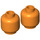LEGO Orange Minifigure Diriger (Goujon de sécurité) (3626 / 88475)