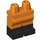 LEGO Orange Minifigure Hanches et jambes avec Noir Boots (21019 / 77601)