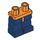 LEGO Orange Minifigure Les hanches avec Dark Bleu Jambes (3815 / 73200)
