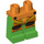 LEGO Orange Minifigure Hips with Orange Jumpsuit (3815 / 17801)