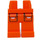 LEGO Orange Minifigure Beine mit Vorderseite Cargo Pockets (73200 / 103154)