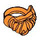 LEGO Orange Minifigure Moustache and Beard (93223)