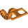 LEGO Orange Minifigure Schwanz mit Narrow Schwarz Streifen (15504 / 68555)