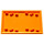 LEGO Orange Mirror Base / Notice Tafel / Mauer Panel 6 x 10 (6953)