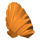 LEGO Orange Mohawk Cheveux (79914 / 93563)