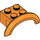 LEGO Orange Garde-boue Brique 2 x 4 x 1 avec Roue Arche
 (28579 / 98282)