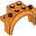 LEGO Orange Mudguard Brick 2 x 4 x 2.3 with Tall Wheel Arch (18974)