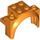 LEGO Orange Mudguard Brick 2 x 4 x 2.3 with Tall Wheel Arch (18974)