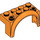 LEGO Orange Mudguard Brick 2 x 4 x 2 with Wheel Arch (3387)