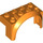 LEGO Orange Mudguard Brick 2 x 4 x 2 with Wheel Arch (3387)