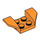 LEGO Oranje Spatbord Plaat 2 x 2 met Flared Wiel Arches (41854)