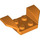 LEGO Orange Mudguard Plate 2 x 2 with Flared Wheel Arches (41854)