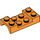 LEGO Orange Kotflügel Platte 2 x 4 mit Bogen ohne Loch (3788)