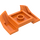 LEGO Orange Mudguard Plate 2 x 4 with Overhanging Headlights (44674)