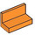 LEGO Orange Panel 1 x 2 x 1 with Rounded Corners (4865 / 26169)