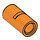 LEGO Orange Stift Joiner Runden mit Steckplatz (29219 / 62462)