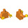 LEGO Orange Schmucklos Minifig Torso mit Orange Arme und Gelb Hände (973 / 76382)